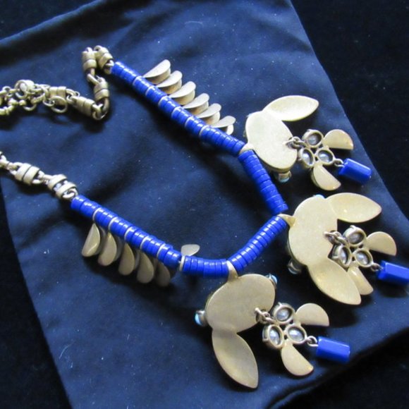 J CREW FAN BEADED STATEMENT NECKLACE - Picture 8 of 8